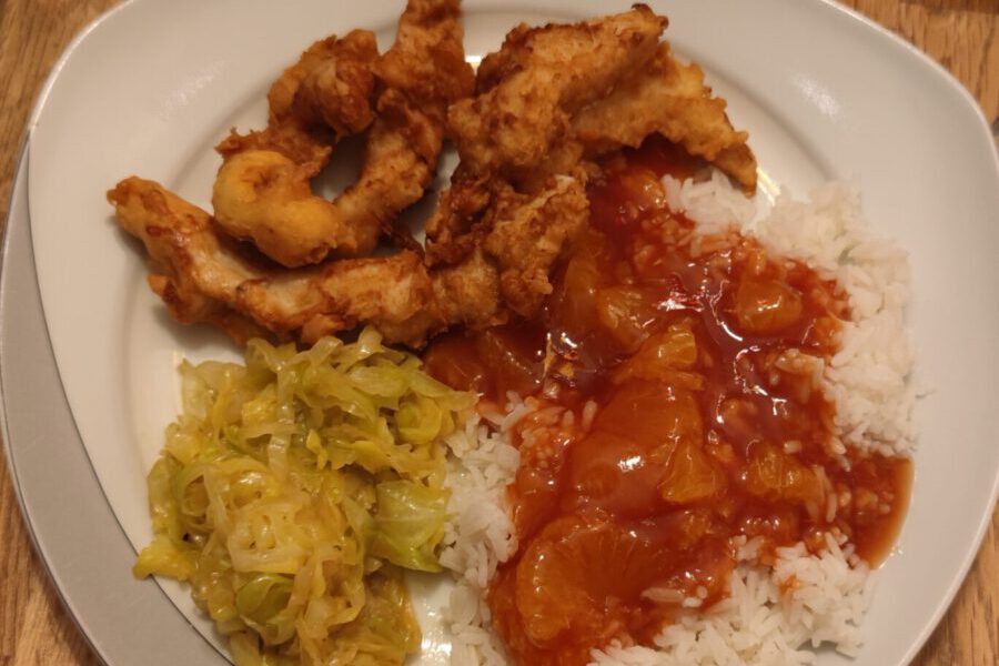 gebackenes Huhn (asiatisch)